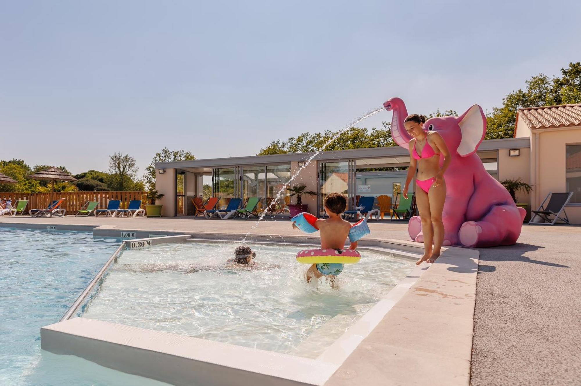Camping Le Bois Joli Hotell Exteriör bild